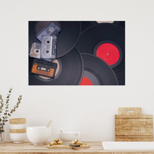 Retropartij Poster (Keuken)