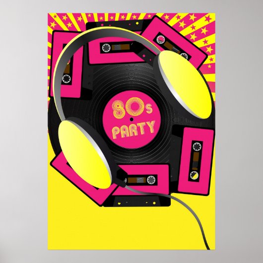 Retropartij Poster (Voorkant)