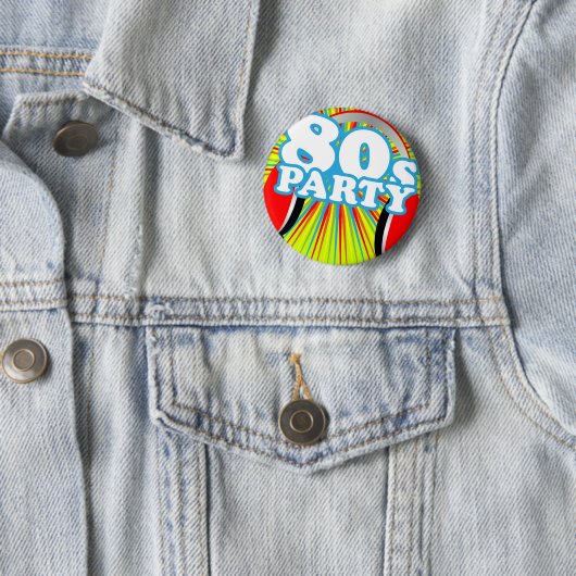 Retropartij Ronde Button 5,7 Cm (In situ)