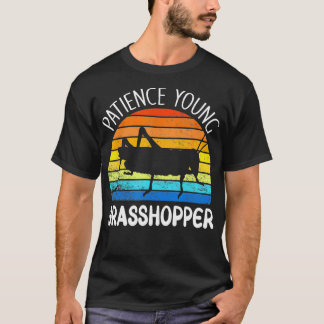 Retropatience Young Grasshopper Insect Lo T-shirt