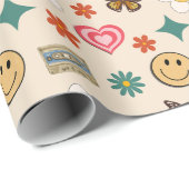 Retropatroon 01 cadeaupapier (Rol Hoek)