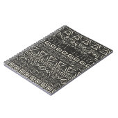 retropatroon. Aztec achtergrond. Notitieboek (Linkerzijde)