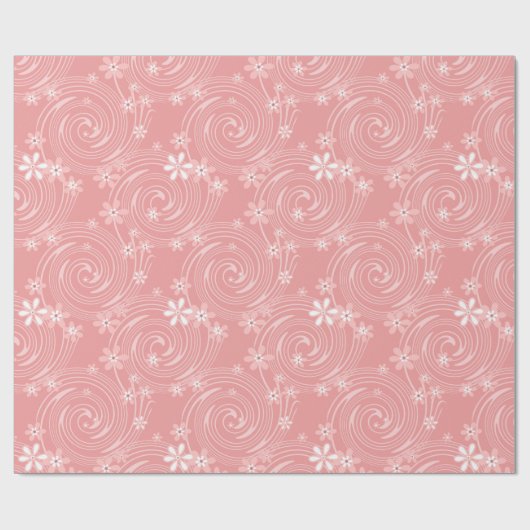 Retropatroon Cadeaupapier (Vlak)