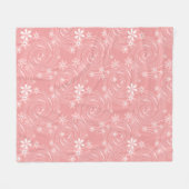 Retropatroon Fleece Deken (Voorkant (Horizontaal))