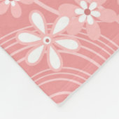 Retropatroon Fleece Deken (Hoek)