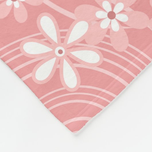 Retropatroon Fleece Deken (Hoek)