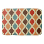 Retropatroon gekleurd badmat (Voorkant)