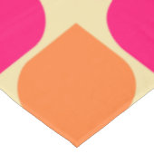 Retropatroon gekleurd tafelkleed (Gekanteld)
