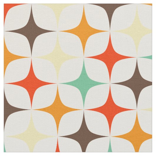 Retropatroon Stof (Close Up)