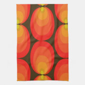 retropatroon theedoek (Verticaal)