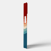 Retropatroon van 70 s Case-Mate iPhone case (Achterkant / Rechts)