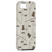 Retropatroon voor man 2 Case-Mate iPhone case (Back/Rechts)