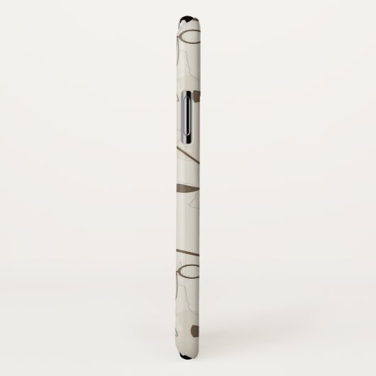 Retropatroon voor man 2 Case-Mate iPhone case (Achterkant / rechts)