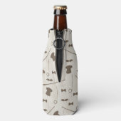 Retropatroon voor man 2 flesjeskoeler (Fles Achterkant)