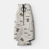 Retropatroon voor man 2 flesjeskoeler (Achterkant)