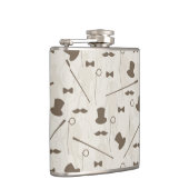 Retropatroon voor man 2 heupfles (Rechts)