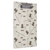 Retropatroon voor man 2 klembord (Rechts)