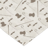 Retropatroon voor man 2 korte tafelloper (Hoek)