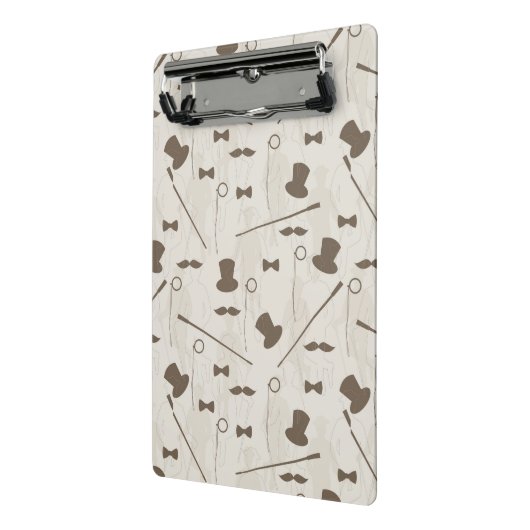 Retropatroon voor man 2 mini klembord (Angled2)