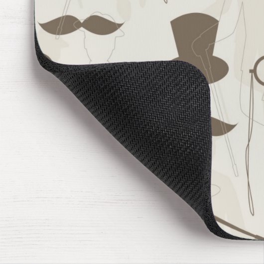 Retropatroon voor man 2 muismat (Hoek)