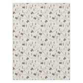 Retropatroon voor man 2 tafelkleed (Voorkant)