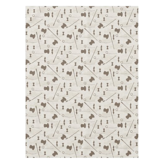 Retropatroon voor man 2 tafelkleed (Voorkant)