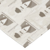 Retropatroon voor man tafelkleed (Gekanteld)