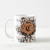 Retropatroonmonogram C Koffiemok (Links)