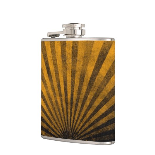 Retropatropatroachtergrond Heupfles (Links)