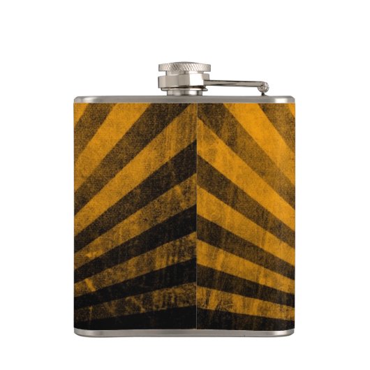 Retropatropatroachtergrond Heupfles (Achterkant)