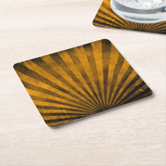 Retropatropatroachtergrond Kartonnen Onderzetters (Schuin)