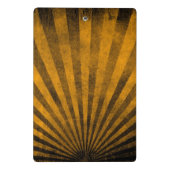 Retropatropatroachtergrond Mini Klembord (Achterkant)