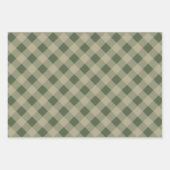 Retropatropatroonverlooppapier voor kerstmis inpakpapier vel (Voorkant 2)