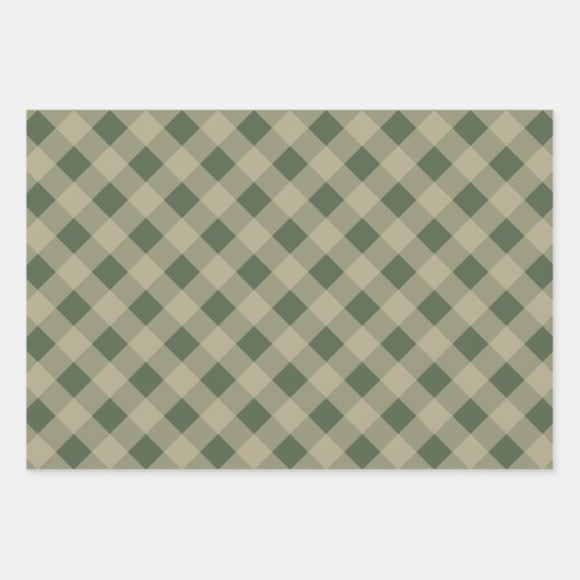 Retropatropatroonverlooppapier voor kerstmis inpakpapier vel (Voorkant 2)