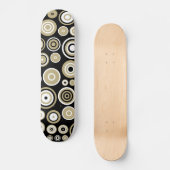 Retropatrospatroon Abstracte kunst - Skateboard (Voorkant)
