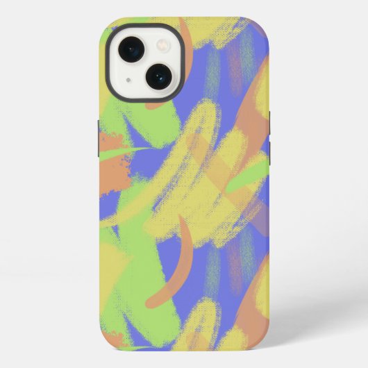 Retropenseel iPhone Hoesje (Achterkant)