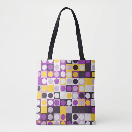 Retropixel Pop Tote Bag (Voorkant)