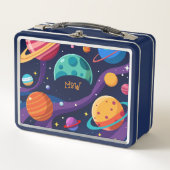 Retroplaneten met monogram (Voorkant)