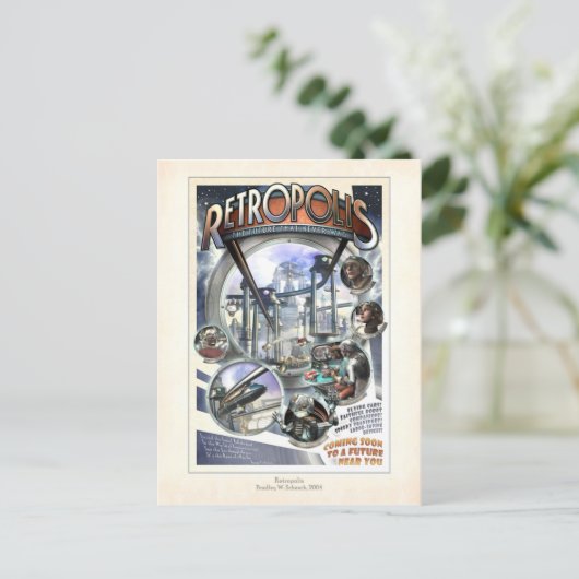 Retropolis Briefkaart (Staand voorkant)