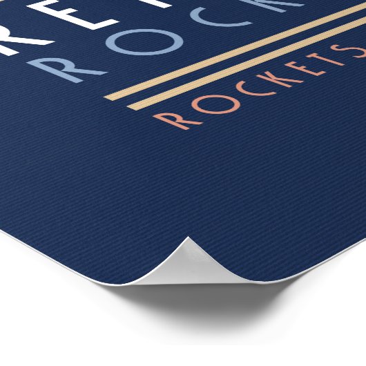 Retropolis Rocket Works poster (16x20 inch) (Hoek)