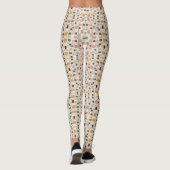 Retroprint | Aardse Mozaïek Leggings (Achterkant)