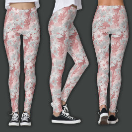 Retroprint | Waterverf bloemen Leggings