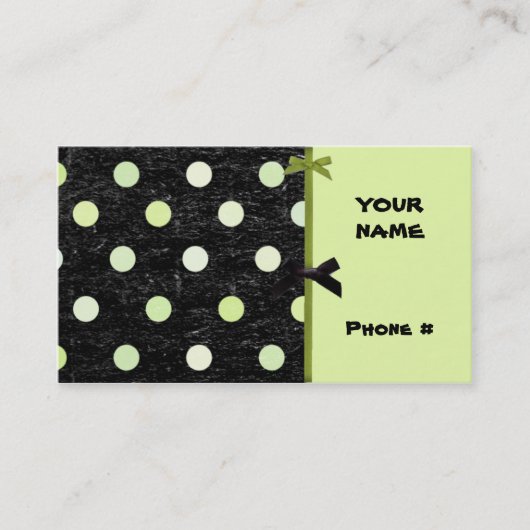 Retroprofiel en/of Visitekaartje (Voorkant)