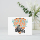 Retroracer Briefkaart (Staand voorkant)