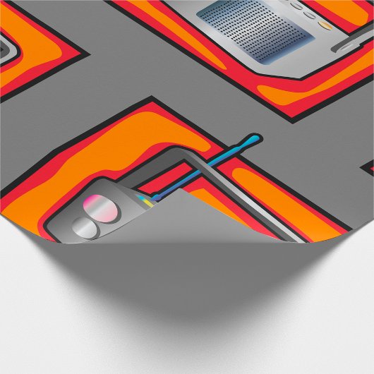 Retroradio Cadeaupapier