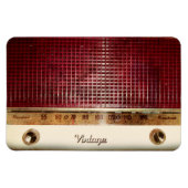 Retroradio Magneet (Horizontaal)