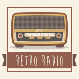Retroradio Sticker