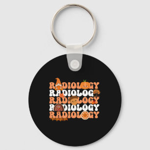 Retroradiologie Pompoenradioloog Xray Herfst dan Sleutelhanger