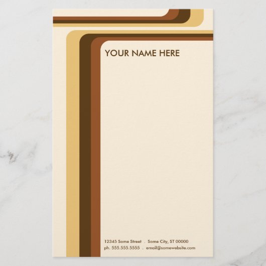 retroraffbijlen : v.2 : briefpapier (Voorkant)