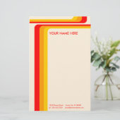 retroraffbijlen : v.2 : briefpapier (Staand voorkant)